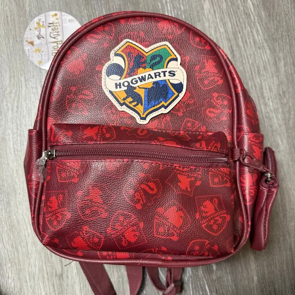 Harry Potter Red Mini Backpack NEW